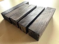 African Blackwood Turning Squares (5 pcs) - 1-1/8" x 4-3/4 to 6-1/4"